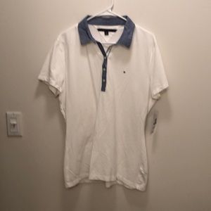 Tommy Hilfiger polo top with tags